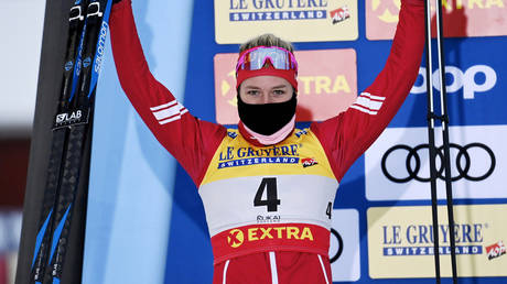 Cheating just because she’s winning? Russian ski official reacts furiously to ‘idiot’ journalist after suggestions of doping