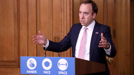 FILE PHOTO: Britain's Health Secretary Matt Hancock