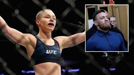 UFC fighter Rose Namajunas spoke about the infamous bus attack by McGregor. © Getty Images via AFP / Reuters