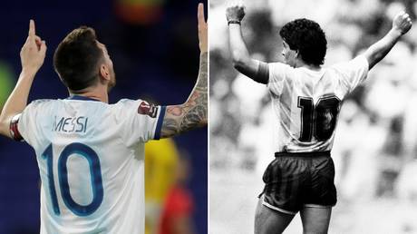 Perfect 10s: Lionel Messi and Diego Maradona