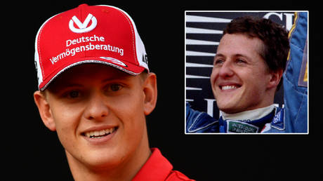 &lsquo;So proud&rsquo;: Michael Schumacher&rsquo;s son Mick recreates dad&rsquo;s emotional chat with Formula 1 boss after winning Formula 2 crown (VIDEO)