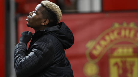 Pogba's agent Mino Raiola is quoted as saying that the star's time at United is finished. © Reuters