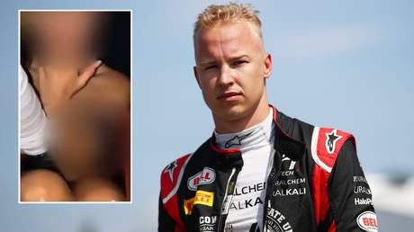 Russian motor racing star Mazepin has been forced to apologize for the video. © Formula 1 via Getty Images / Instagram