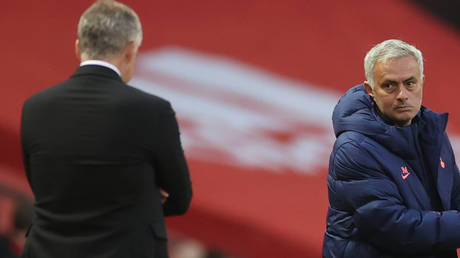 Mourinho commented on Manchester United's fall into the Europa League. © AFP
