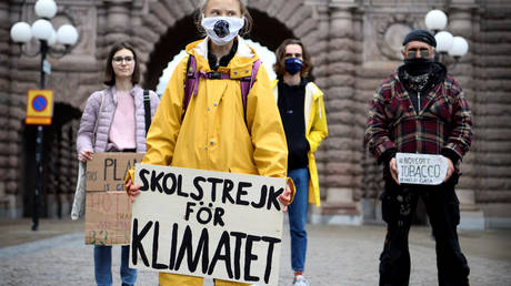 Not now, Greta! Internet points to Covid-19 pandemic as teen activist berates world for &lsquo;empty words&rsquo; on climate change