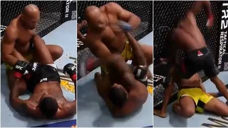 Kevin Holland finished Ronaldo Souza in brilliant style at UFC 256. © Screenshot Twitter UFC