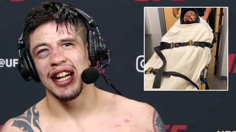 Brandon Moreno drew with Deiveson Figueiredo at UFC 256 and a rematch fight is expected in 2021 © Twitter / explorerPande | © Instagram / wallidjfc