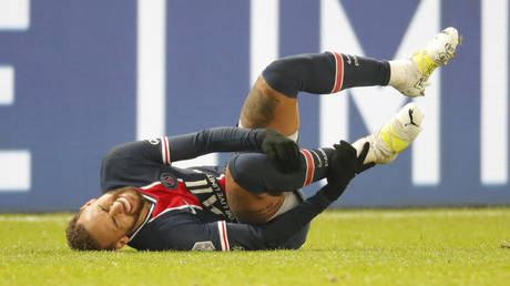 PSG and Neymar given &lsquo;reassuring news&rsquo; after fears star had snapped ankle in horror tackle by fellow Brazilian