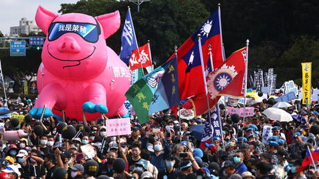 US decries &lsquo;disinformation&rsquo; from Taiwan politicians over food safety of pork imports