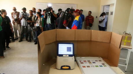 Projecting? US slaps sanctions on firm that provided voting tech for Venezuela over its role in &lsquo;rigging&rsquo; elections