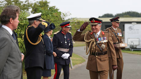 FILE PHOTO: British Defense Staff Chief Sir Nick Carter arrives to attend the VJ Day National Remembrance event, in Staffordshire, UK, on August 15, 2020.