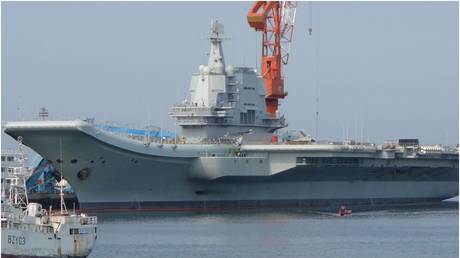 FILE PHOTO: Chinese aircraft carrier Shandong. © Wikipedia.