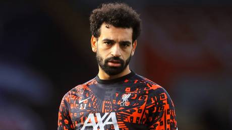 Unhappy at Anfield: Mo Salah