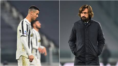 &lsquo;Their minds on the holidays&rsquo;: Pirlo lashes out after Ronaldo and Co. flop against Fiorentina to leave Juventus FOURTH in table