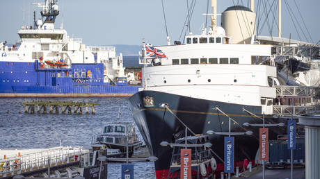 The Royal Yacht Britannia, in Leith, Edinburgh © Getty Images / Jane Barlow / PA Images