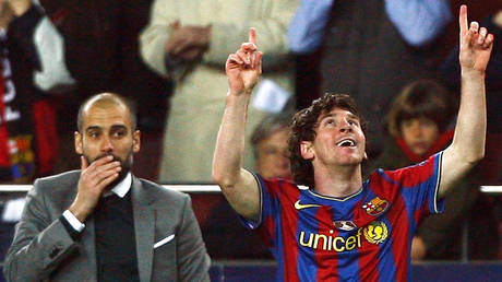 &lsquo;Guardiola has something special about him&rsquo;: Lionel Messi ignites Man City transfer speculation AGAIN as he heaps praise on Pep