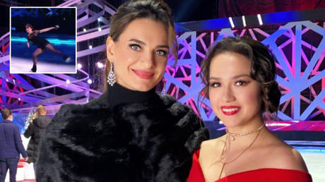 &lsquo;You did it&rsquo;: Russian pole vault star Isinbaeva hails Zagitova after figure skating queen&rsquo;s &lsquo;emotional&rsquo; TV bow on hit show Ice Age