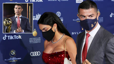 &lsquo;A great honor&rsquo;: Cristiano Ronaldo wins Player of the Century at Globe Soccer gala, passes World&rsquo;s Best Player gong to Lewandowski