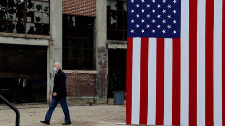 President-elect Joe Biden campaigns for Democrats in Georgia, December 15, 2020.