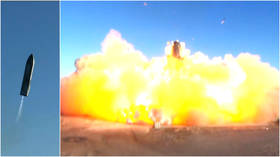 SpaceX Starship prototype EXPLODES during attempted landing (VIDEO)