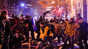 Multiple arrests, at least 1 STABBED amid running battles between Antifa & Proud Boys near BLM plaza in Washington DC (VIDEOS)