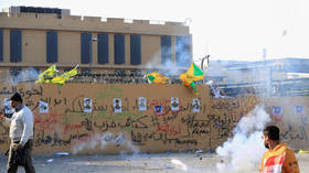 Rockets ‘targeting US embassy’ rain on Baghdad’s Green Zone – VIDEOS show fiery intercepts
