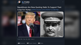 #Resistance Twitter claims Republicans are like STALIN after completely misreading pollster quote