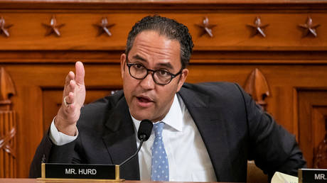 Will Hurd speaks during a House Intelligence Committee hearing on Capitol Hill in Washington, DC., November 20, 2019 © Reuters / Samuel Corum