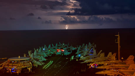 USS Nimitz remains in Persian Gulf ‘due to Iran threats against Trump,’ Pentagon announces days after sending warship home