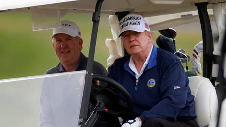 One of the courses under the Trump brand could lose a PGA event, according to reports. © Reuters