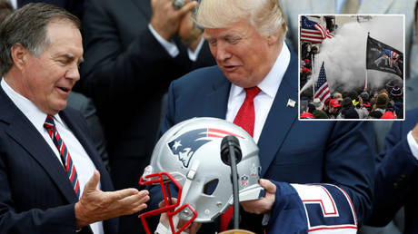 NFL coach Bill Belichick has rebuffed an honor from President Donald Trump after the attack on the Capitol © Joshua Roberts / Reuters | © Stephanie Keith / Reuters