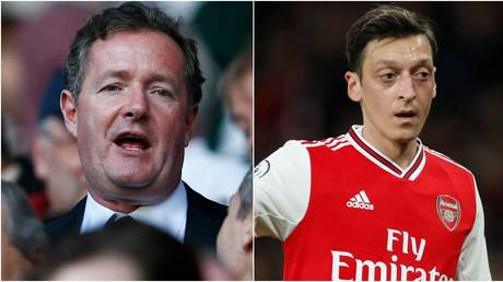 Piers Morgan hit out at departing Arsenal star Mesut Ozil. © Reuters