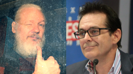 Julian Assange (L) and Jimmy Dore (R) © Reuters / Hannah McKay and Wikipedia