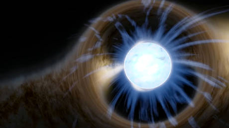 Experts believe that X-rays detected from nearby neutron stars may be the first evidence of axions. © NASA