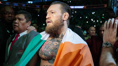 Conor McGregor has reportedly been the subject of a lawsuit in Ireland ahead of his fight with Dustin Poirier at UFC 257 © Mark J Rebilas / USA Today Sports