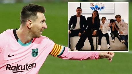 Messi band family have started learning French according to one journalist. © Reuters / Instagram @leomessi