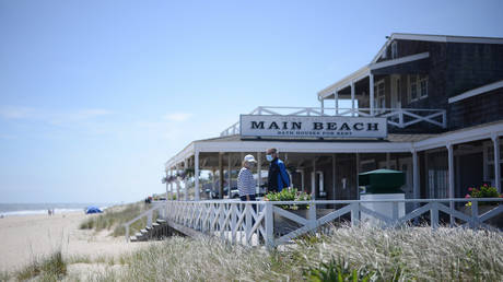 East Hampton Main Beach, May 24, 2020, East Hampton, New York