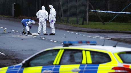 Kent police arrest man over suspicious package sent to Covid-19 vaccine factory