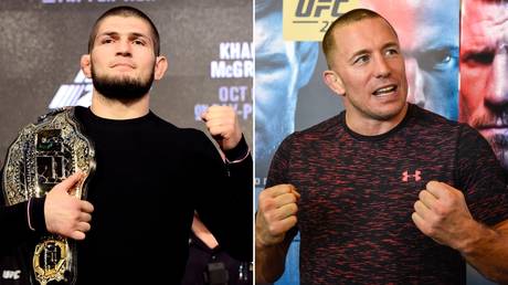 Could legends collide? Khabib Nurmagomedov has made no secret of his wish to face Georges St-Pierre