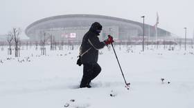 Snow joke: La Liga caught off guard by SHOCK snowfall as Atletico Madrid vs Athletic Bilbao called off