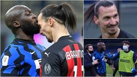 ‘Go do your voodoo sh*t’: Zlatan ENRAGES Lukaku as Belgian tells Swede ‘f*ck you & your wife’ in furious Milan derby clash (VIDEO)