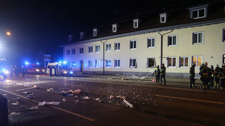 Gas explosion in southern Germany leaves several injured, police evacuate surrounding area amid fears of second blast