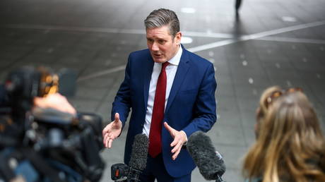 FILE PHOTO: British Labour Party leader Keir Starmer speaks to members of the media, in London, Britain January 10, 2021