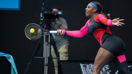 ‘Why don’t her assistants tell her the truth?’ Internet erupts at tennis icon Serena Williams’ Australian Open one-legged catsuit