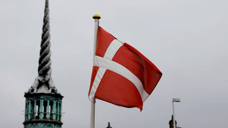 FILE PHOTO: Denmark's national flag flutters in Copenhagen, Denmark, October 22, 2019. © Reuters / Andreas Mortensen