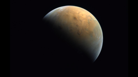 UAE releases first image of Mars shot by its weather orbiter Amal (PHOTO)&nbsp;