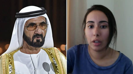(L) © Vincenzo Pinto/AFP; (R) Official #FreeLatifa Campaign © Youtube