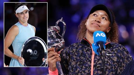 &lsquo;Terrible but earnest and adorable&rsquo;: Fans pick up on awkward Osaka name gaffe towards opponent Brady after Aus Open win (VIDEO)