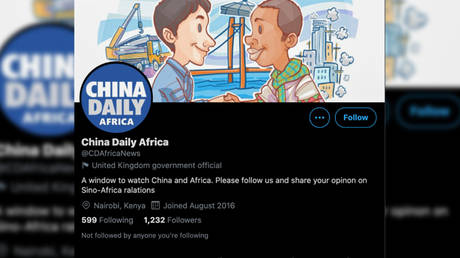 © Twitter / China Daily Africa / @CDAfricaNews