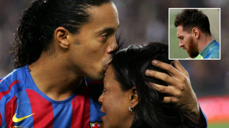 &lsquo;Sending you strength&rsquo;: Messi consoles ex-Barcelona teammate Ronaldinho after Brazil legend&rsquo;s mom dies from Covid-19 complications